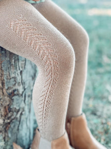 Knit Footed Tights (3 colors)