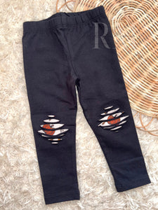 Pumpkin Shredded Leggings