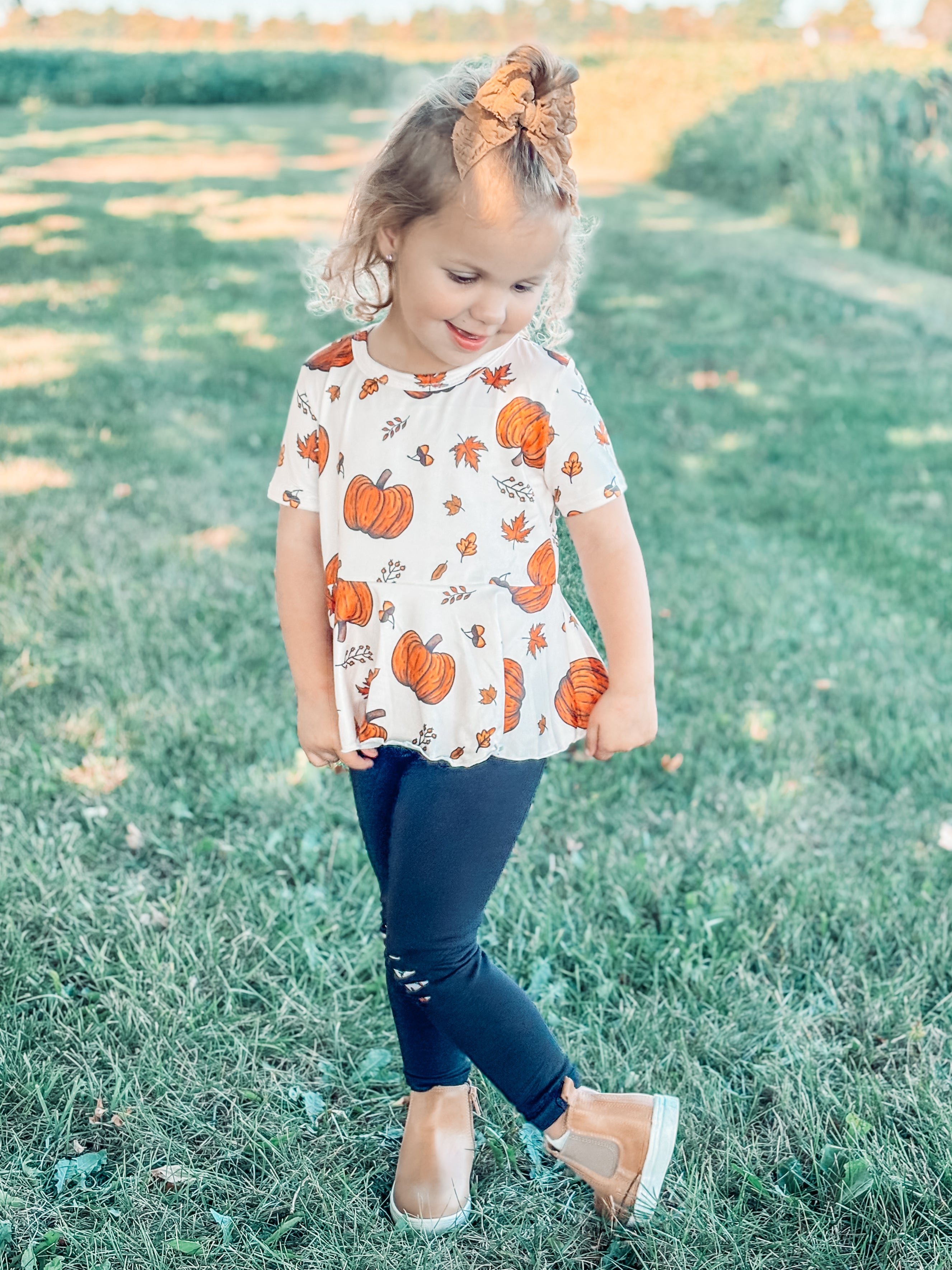 Pumpkin Peplum • RTS