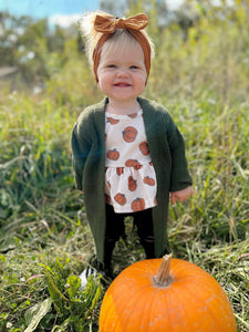 Olive fringe Cardigan